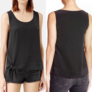All Saints Neely Top Black Size US 4